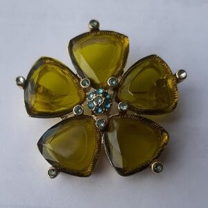 VTG Monet Floral Brooch